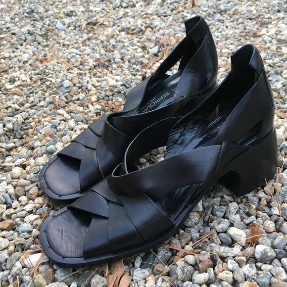 Via Spiga Shoes - Via Spiga Leather Woven Heels